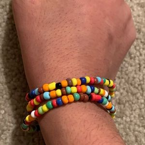 Colorful Beaded Bracelet- Necklace